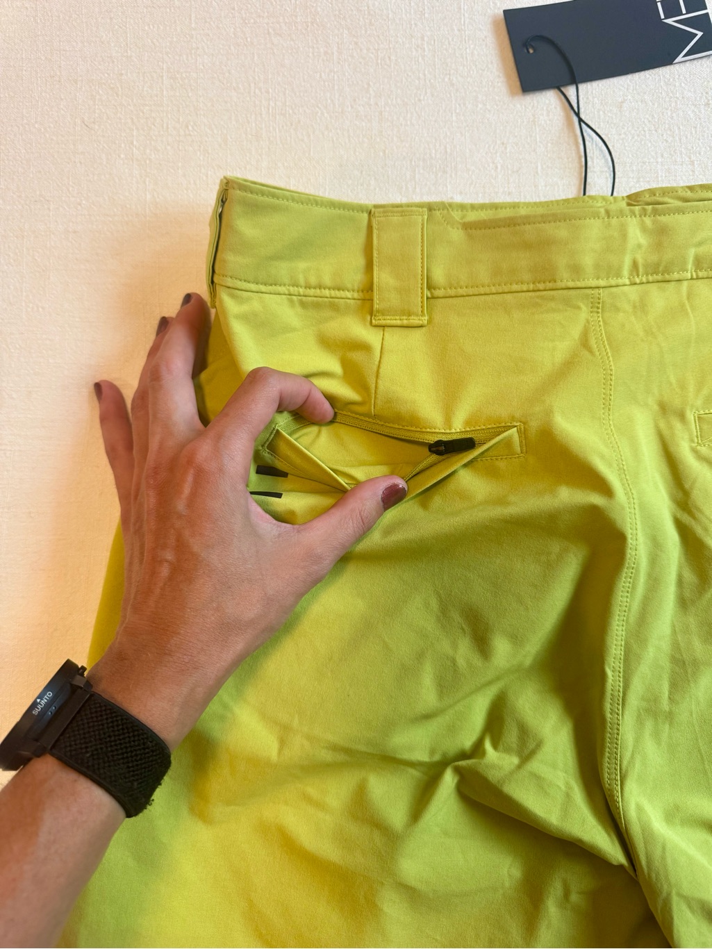 Discontinued Mff Key Short 5.5” Inseam In Citronelle Cycling Shorts Sz 27 — image 6 of 7